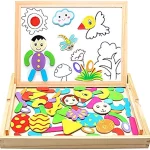 تخته دورو مگنتی با جورچین/ تخته لپتاپی