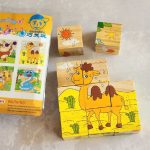 پازل مکعبی چوبی 9 قطعه - Image 7